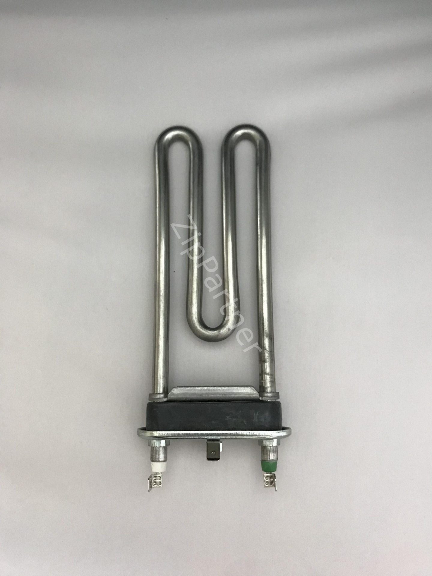 ТЭН Ariston, Indesit 1700W, 175мм, 2 клеммы, прямой, с отверстием C00094715