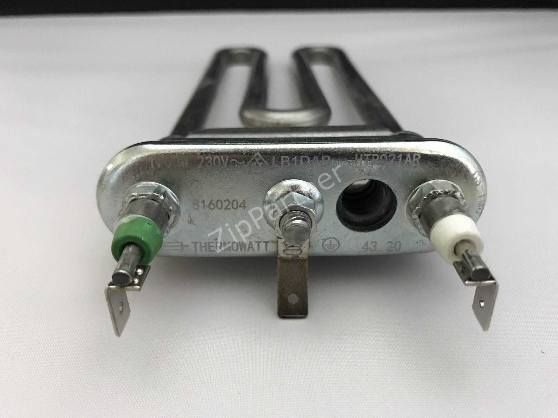 ТЭН Ariston, Indesit 1700W, 175мм, 2 клеммы, прямой, с отверстием C00094715 — изображение 3