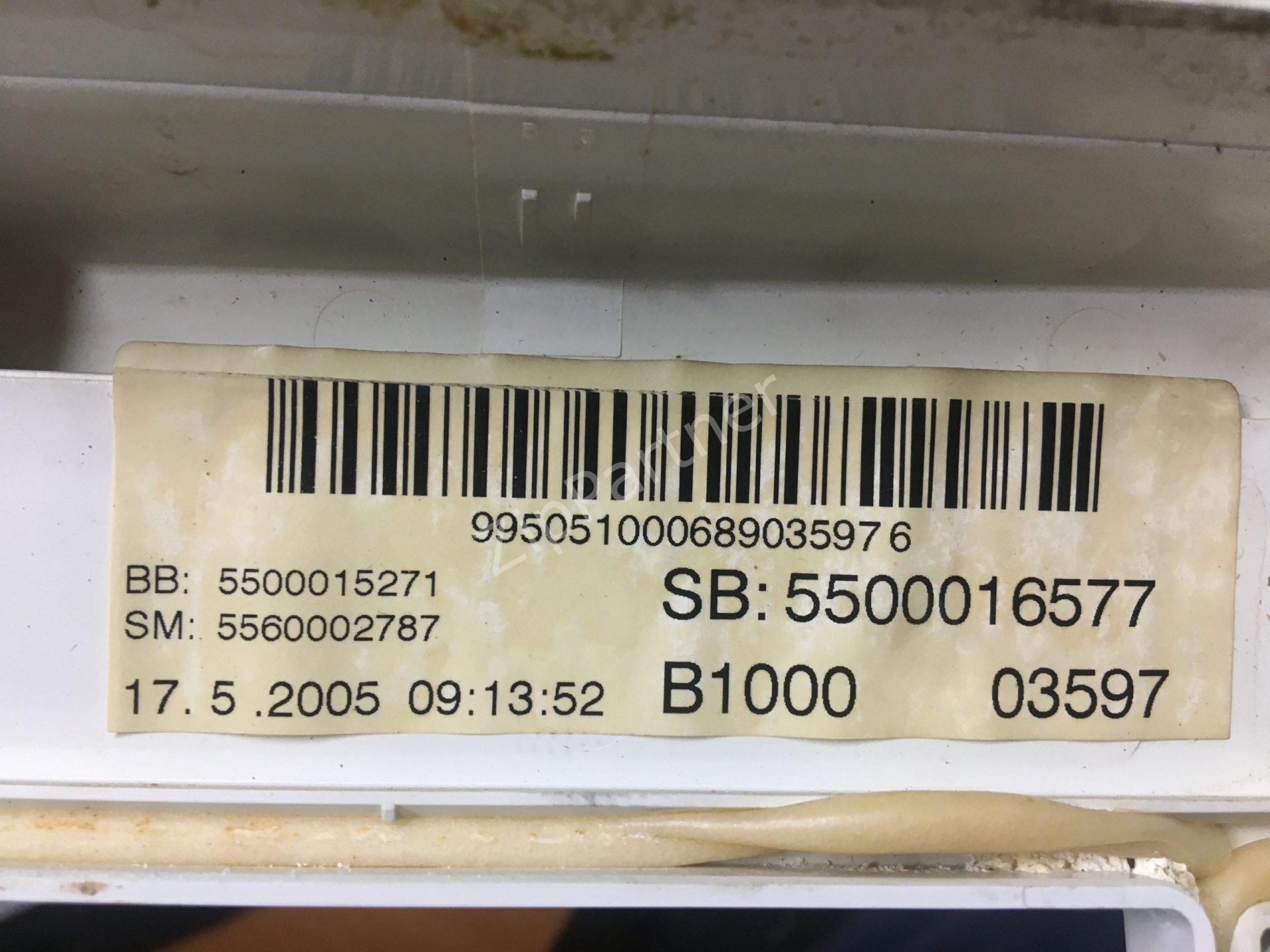 Модуль управления Bosch, Siemens 5500016577 (б/у) — изображение 2