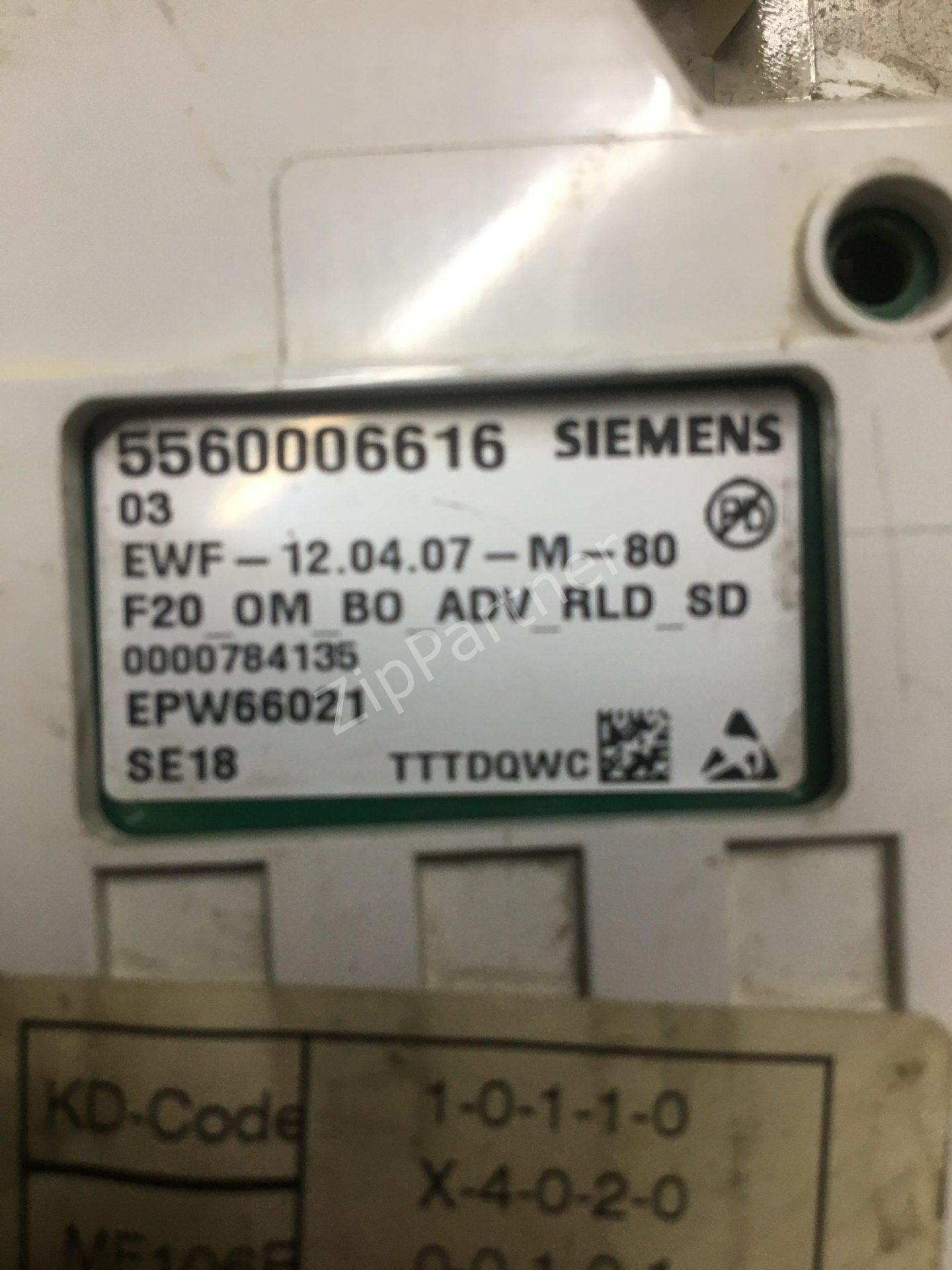 Модуль управления Bosch, Siemens 5560006616 (б/у) — изображение 2