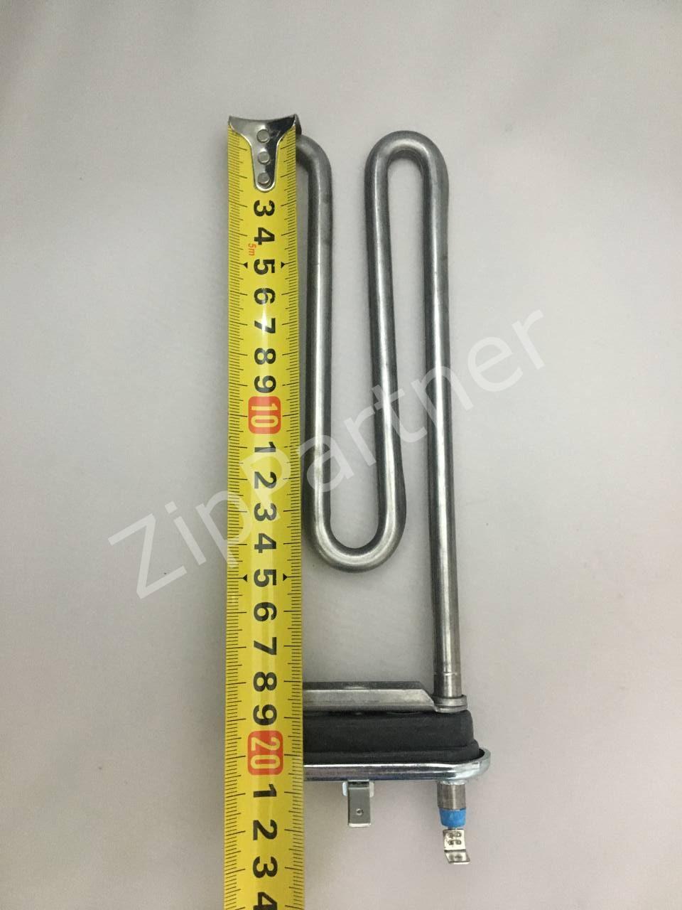 ТЭН Bosch, Siemens 2000W, 205мм, 2 клеммы, прямой, с отверстием 3160208 — изображение 2