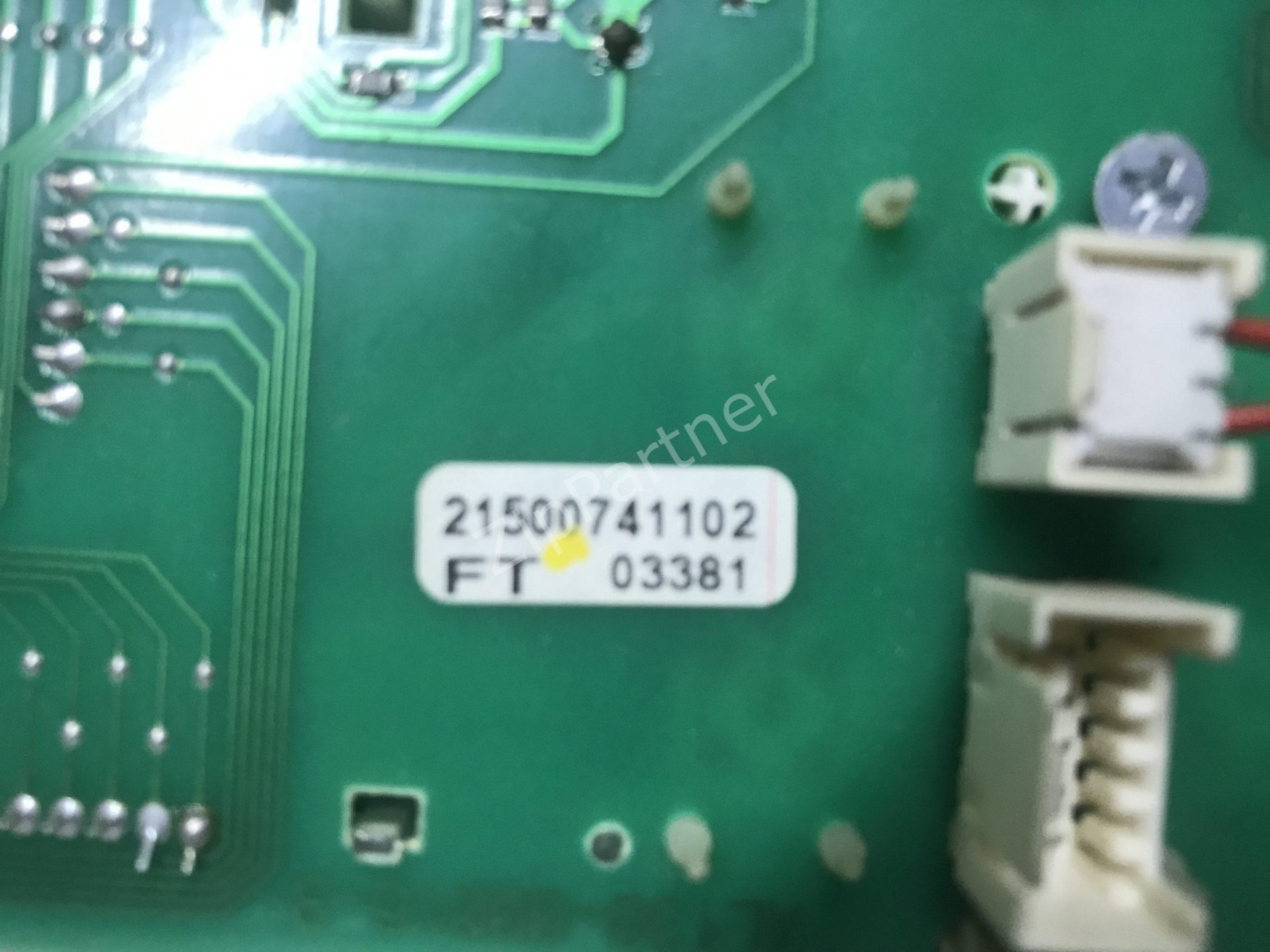 Модуль индикации Ariston, Indesit 21500741102 (б/у) — изображение 3