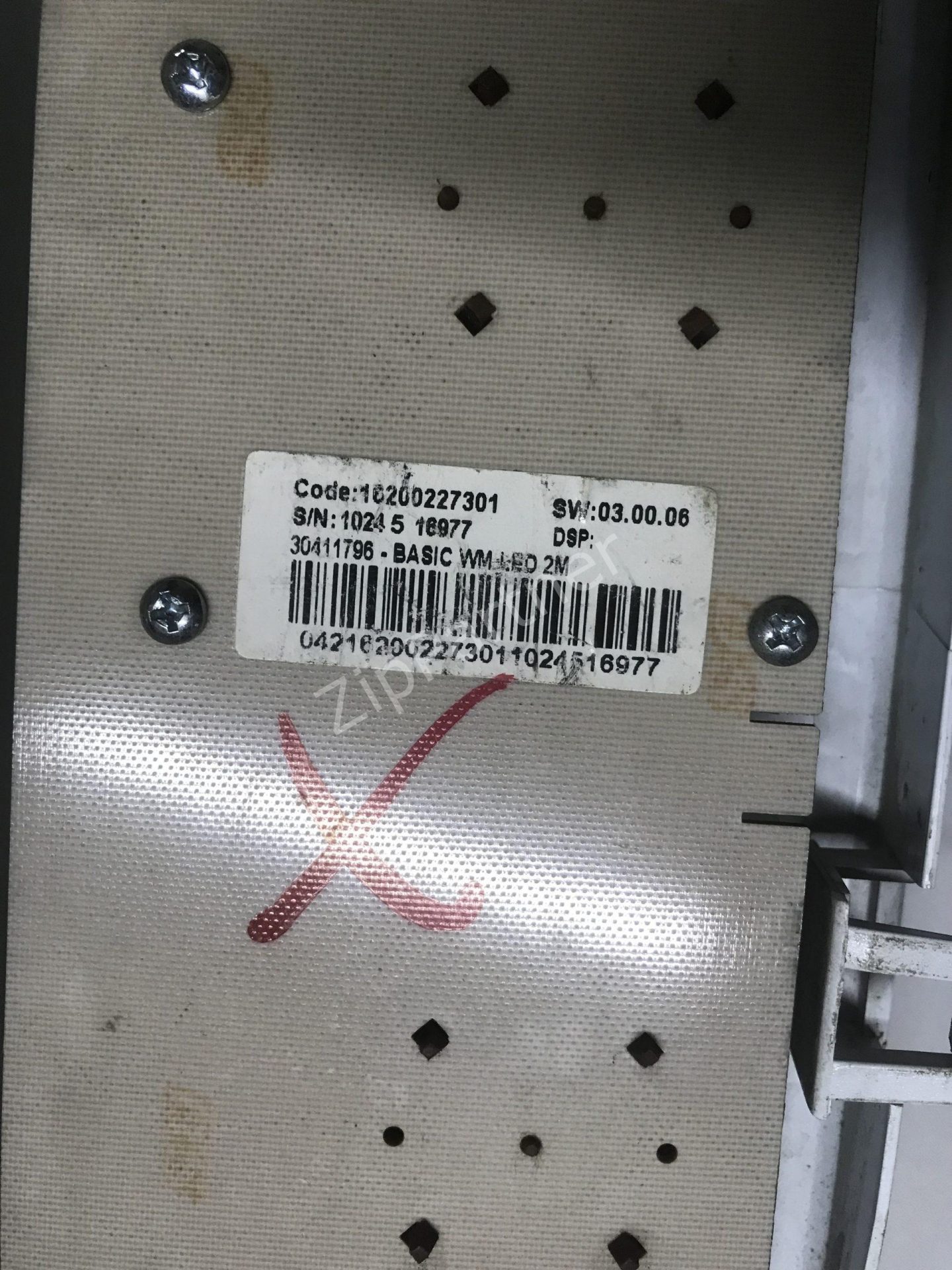 Модуль индикации Ariston, Indesit 16200227301 (б/у) — изображение 3