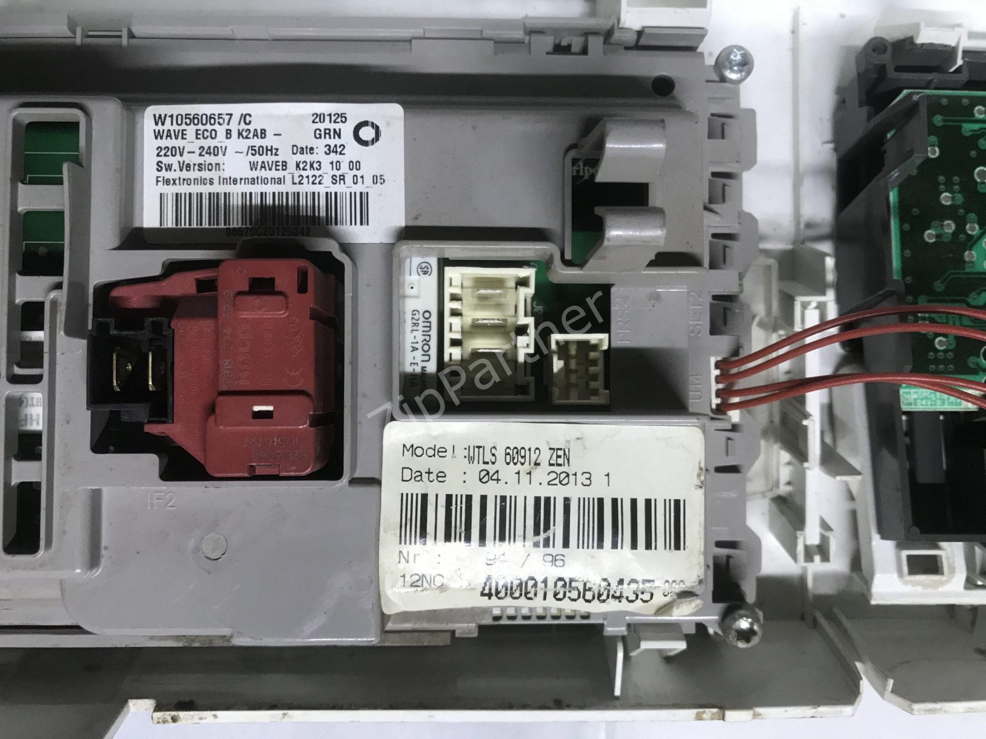 Модуль управления Whirlpool W10560657/C (б/у) — изображение 3