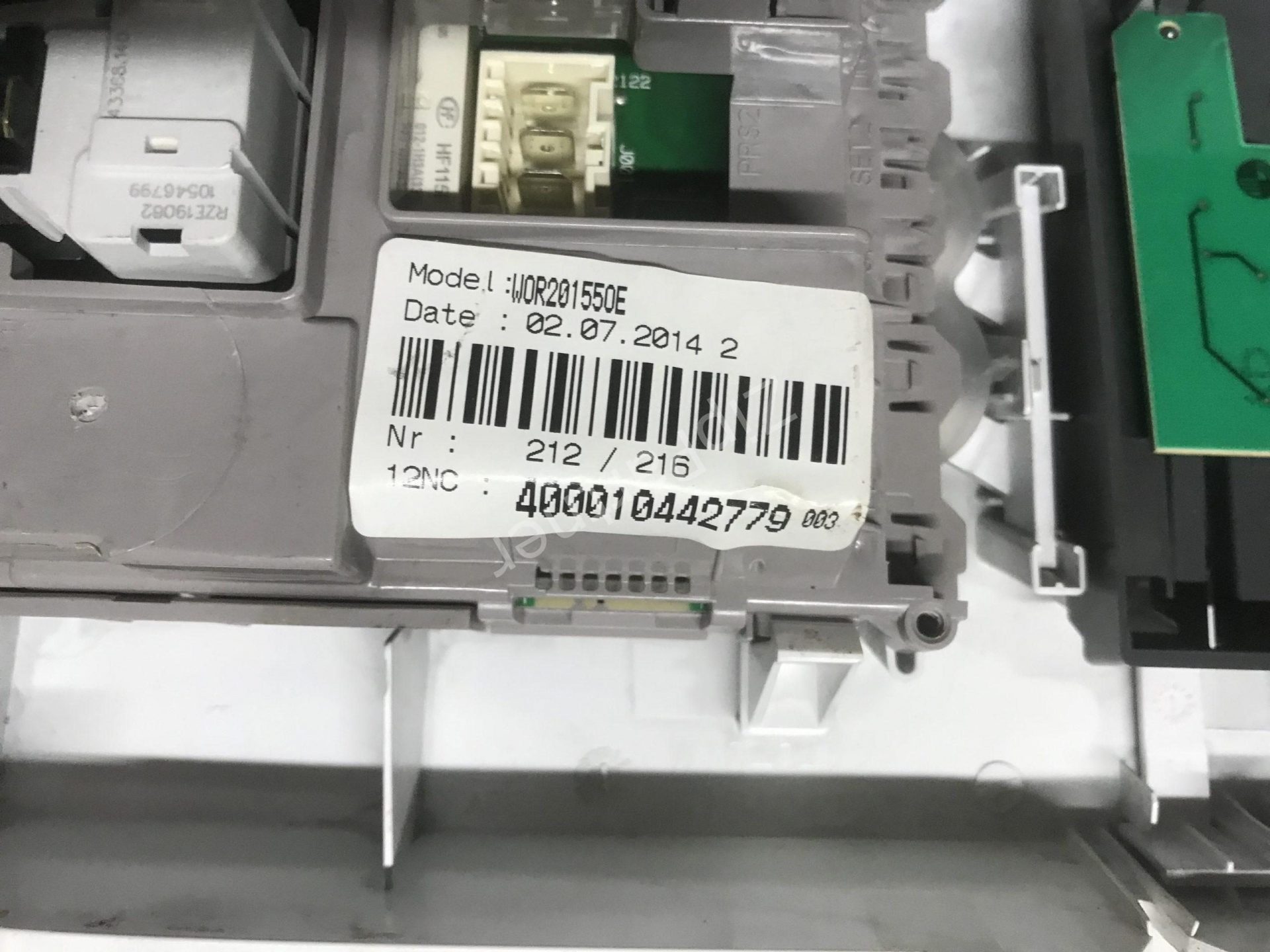 Модуль управления Bosch, Siemens W10438452/D (б/у) — изображение 4