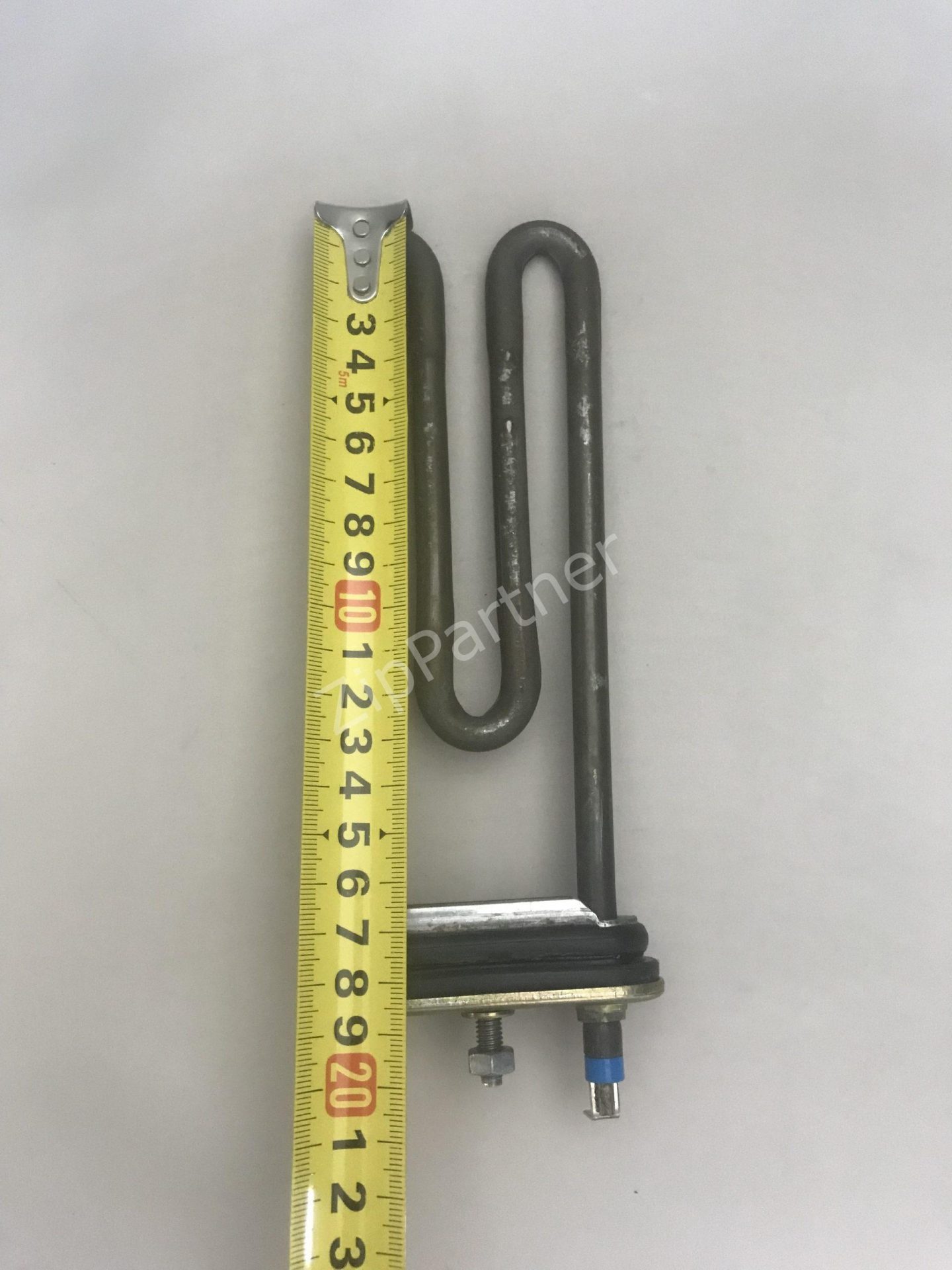 ТЭН Ardo, Ariston, LG, Indesit, Samsung 1900W, 185мм, 2 клеммы, прямой, без отверстия 40173 (б/у) — изображение 2