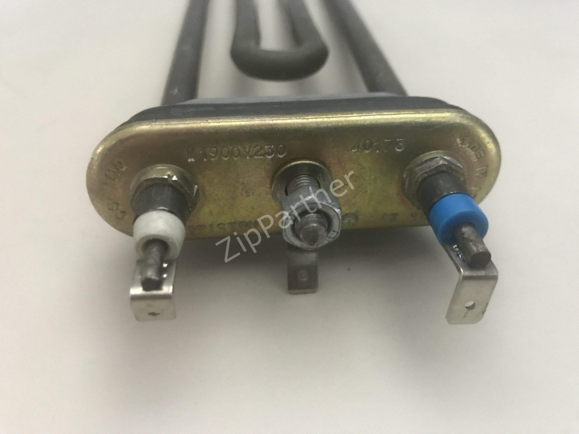 ТЭН Ardo, Ariston, LG, Indesit, Samsung 1900W, 185мм, 2 клеммы, прямой, без отверстия 40173 (б/у) — изображение 3