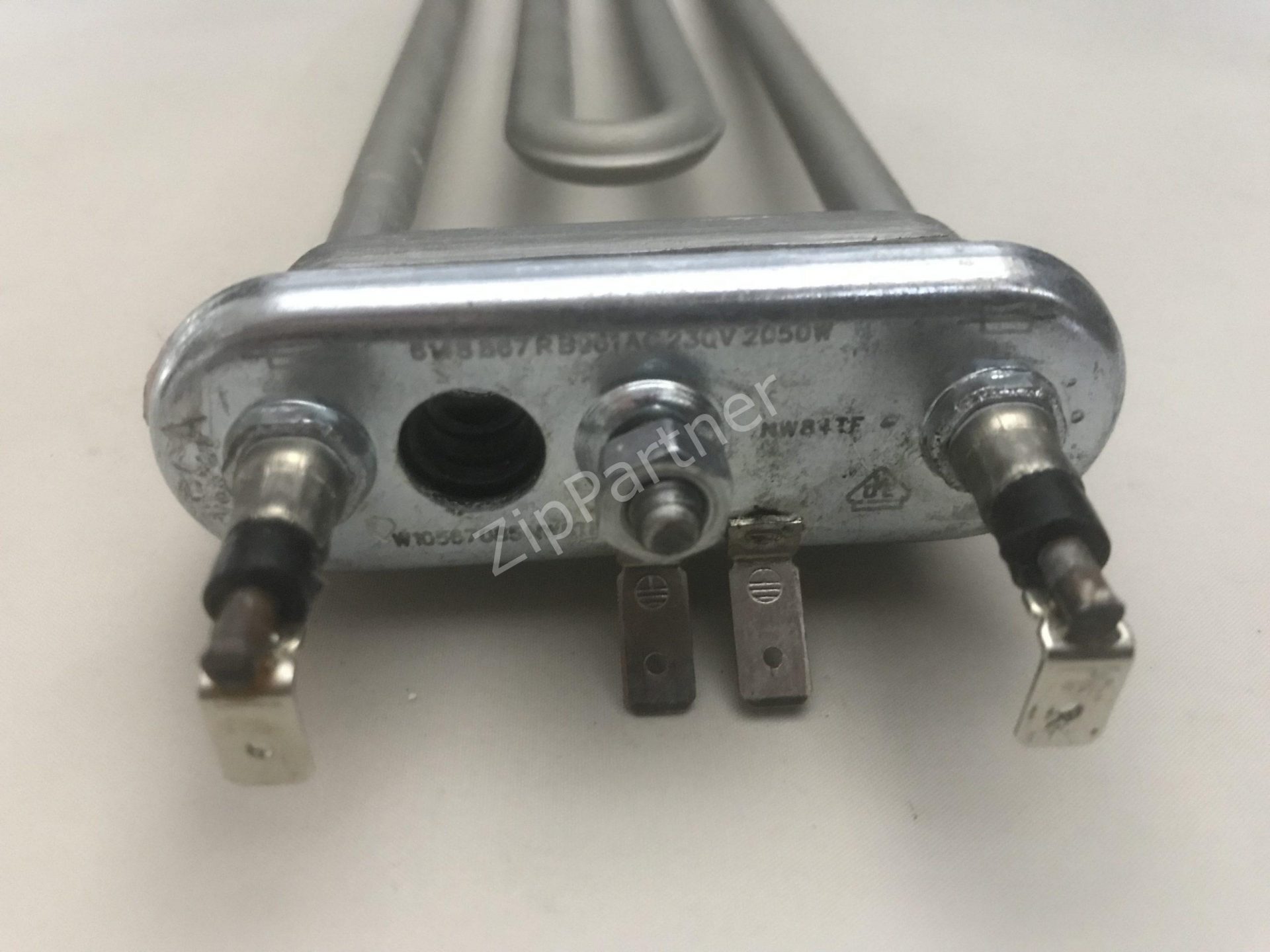 ТЭН Bauknecht, Whirlpool 2050W, 240мм, 2 клеммы, прямой, с отверстием 461973080571 (б/у) — изображение 3