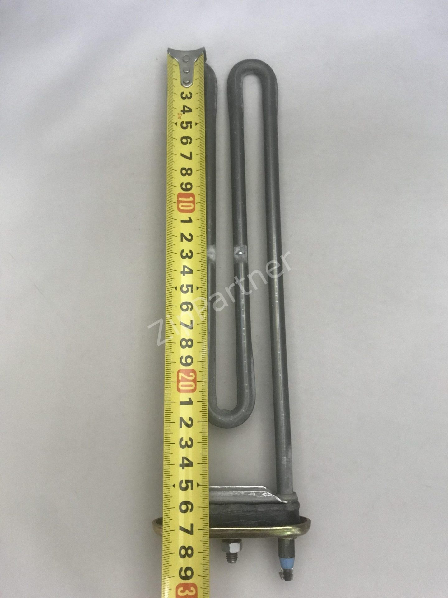 ТЭН Samsung 2000W, 275мм, 2 клеммы, прямой, с отверстием DC47-00013C (б/у) — изображение 2