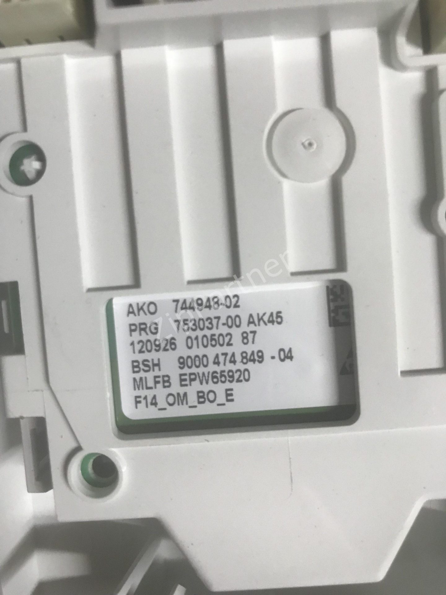 Модуль управления Bosch, Siemens 9000474849-04 (б/у) — изображение 4