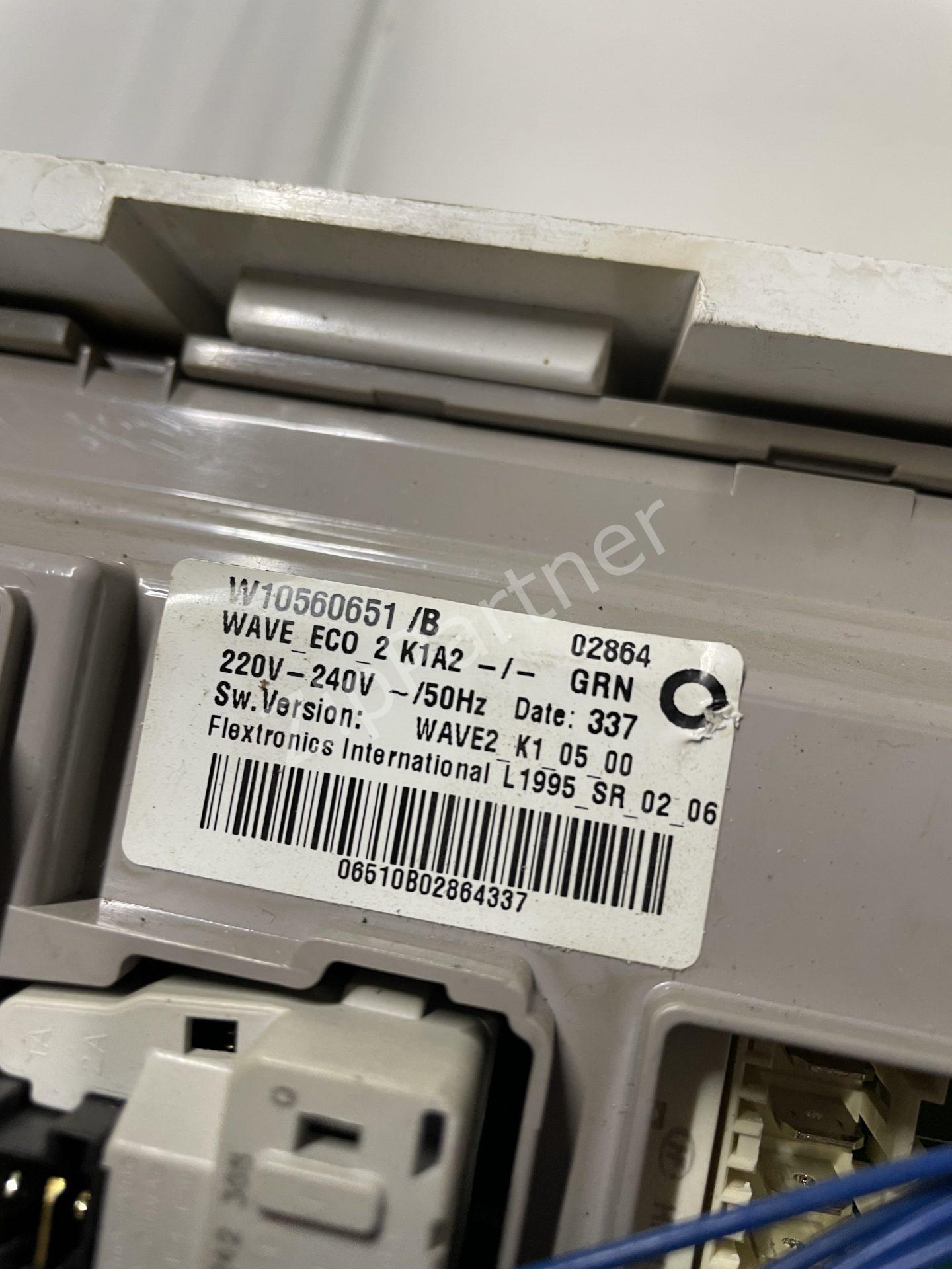Модуль управления Whirlpool W10560651/B+461971428481-A (б/у) — изображение 3