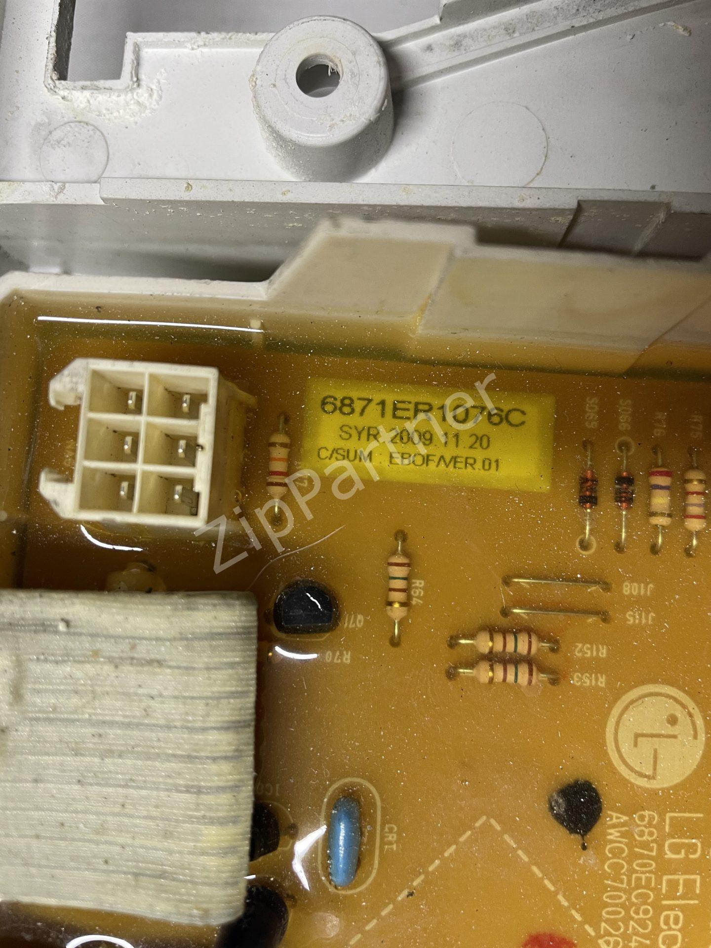 Модуль управления LG 6871ER1076C (б/у) — изображение 4