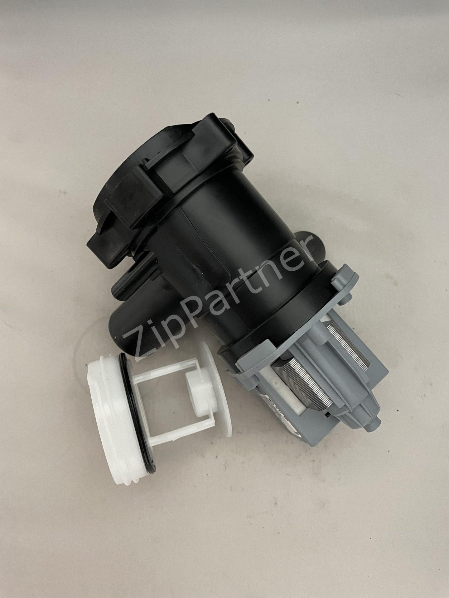Сливная помпа с улиткой Bosch, Siemens 3 защелки, фишка спереди 292075 — изображение 6