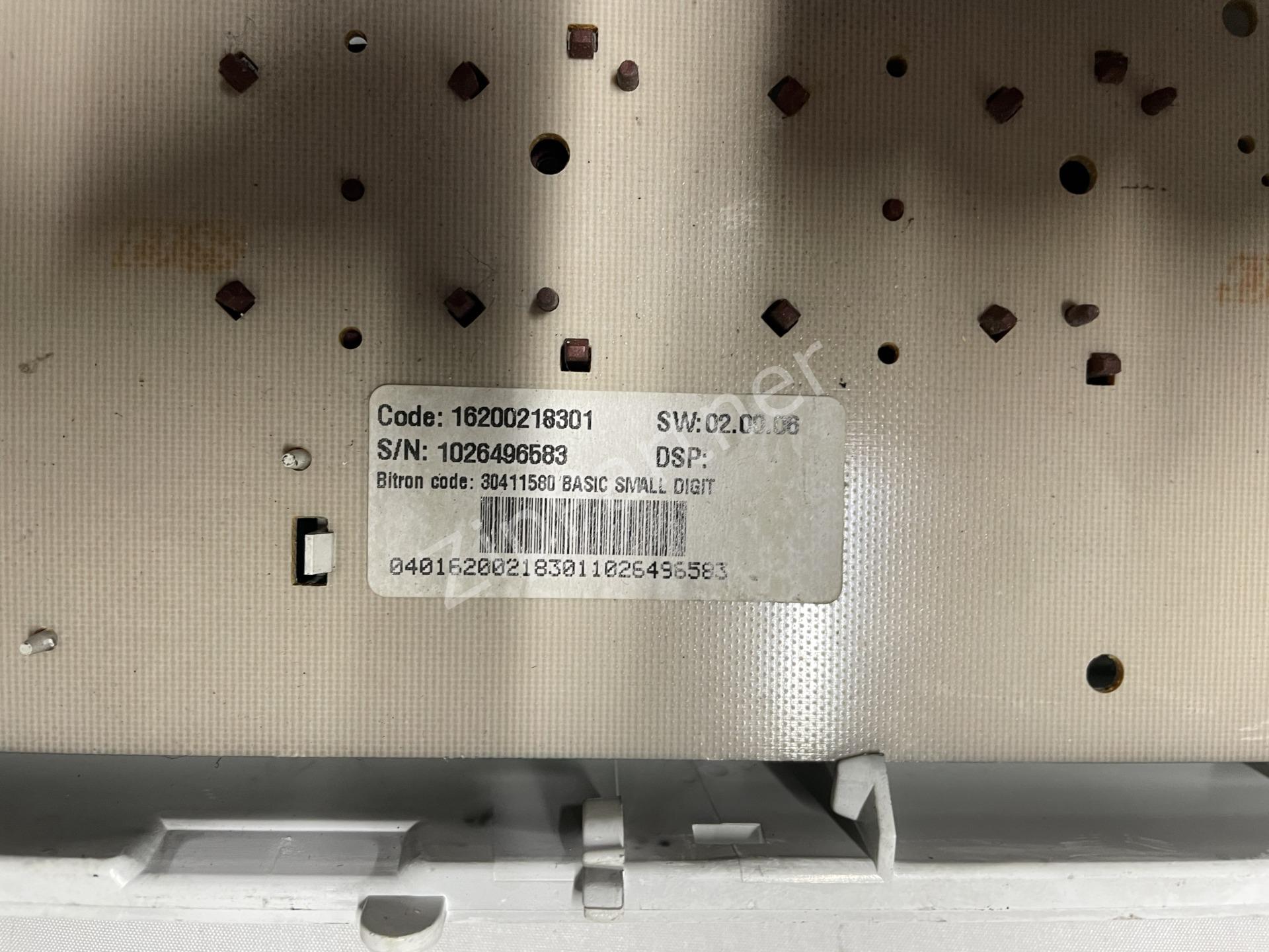 Модуль индикации Ariston, Indesit 16200218301 (б/у) — изображение 3