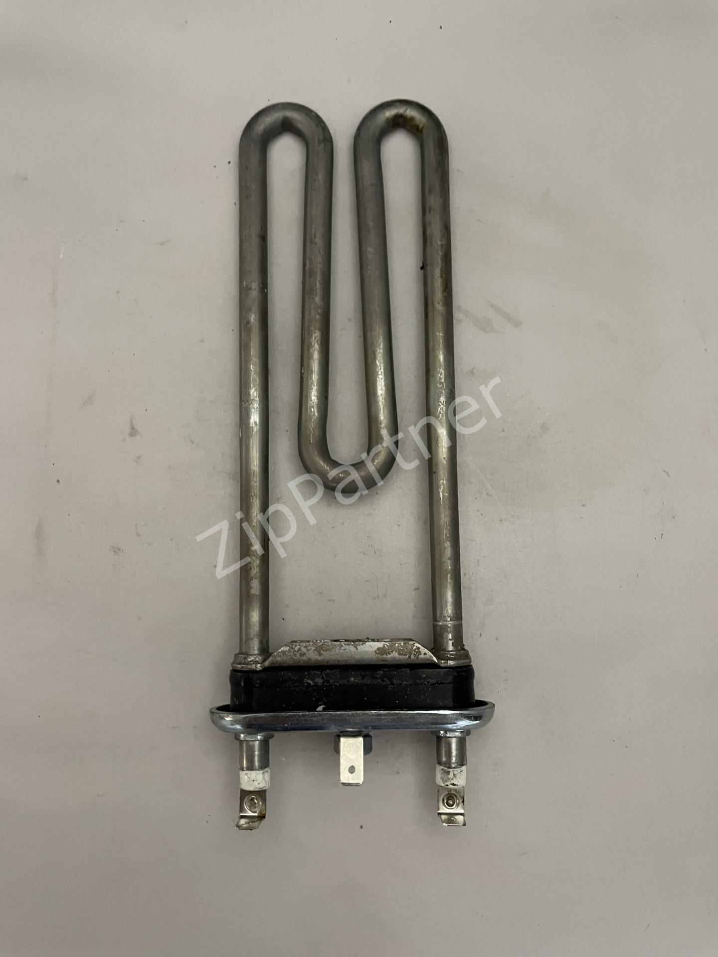 ТЭН Ariston, Gorenje, Indesit 1700W, 195мм, 2 клеммы, прямой, с отверстием C00086357 (б/у)