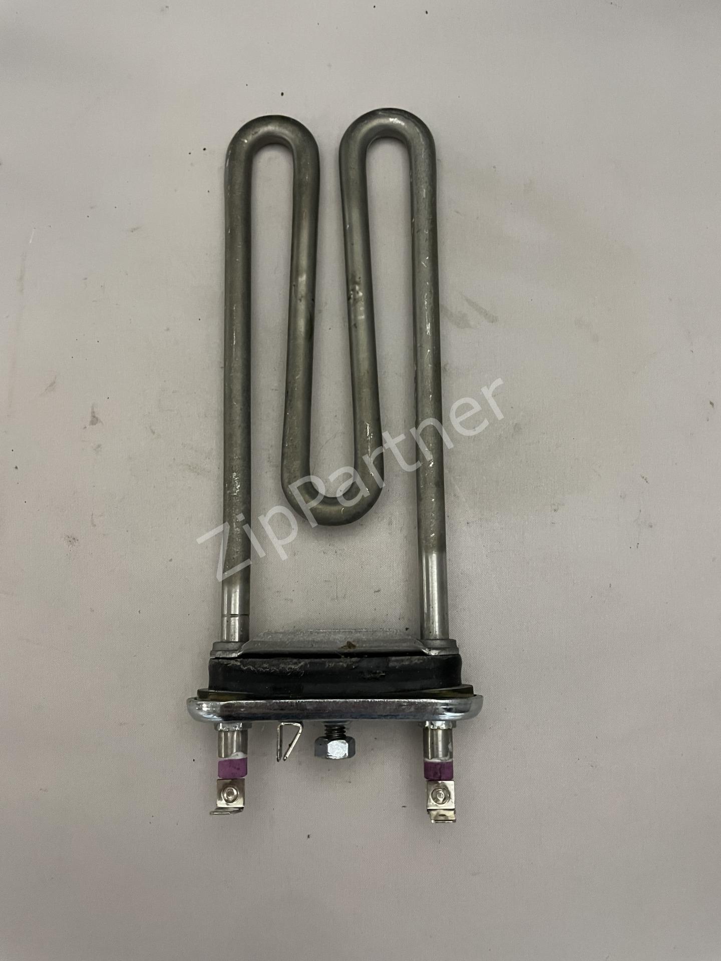 ТЭН Ariston, Candy, Gorenje, Haier, Indesit 1800W, 185мм, 2 клеммы, прямой, с отверстием 0024000279 (б/у)