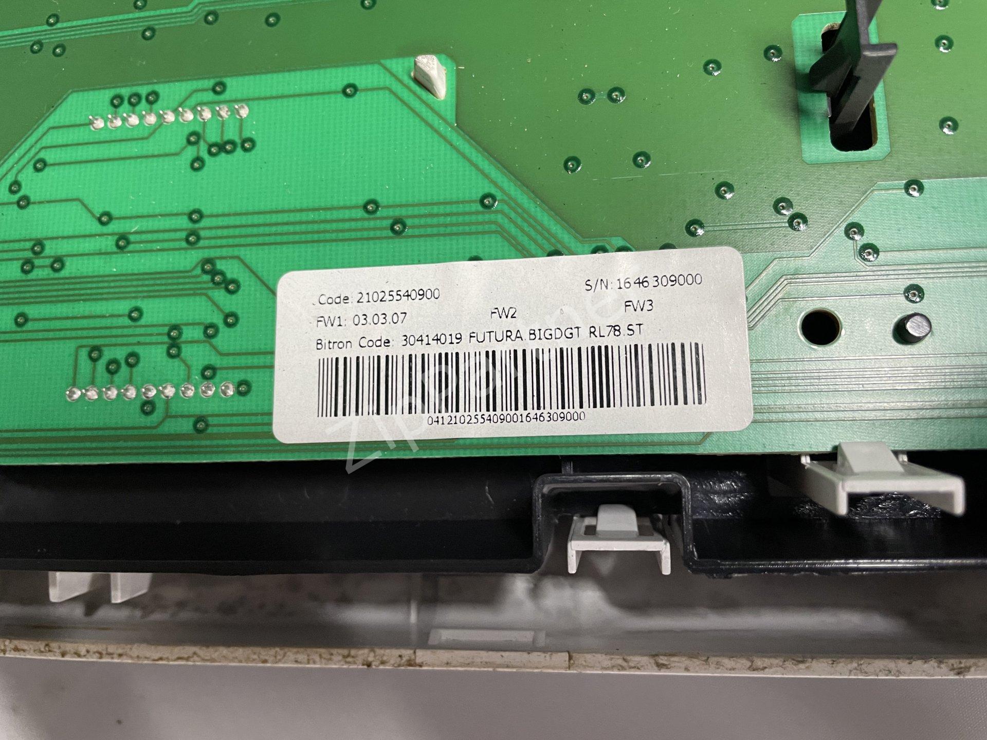 Модуль индикации Ariston Indesit 21025540900 C00381267 (б/у) фото #3