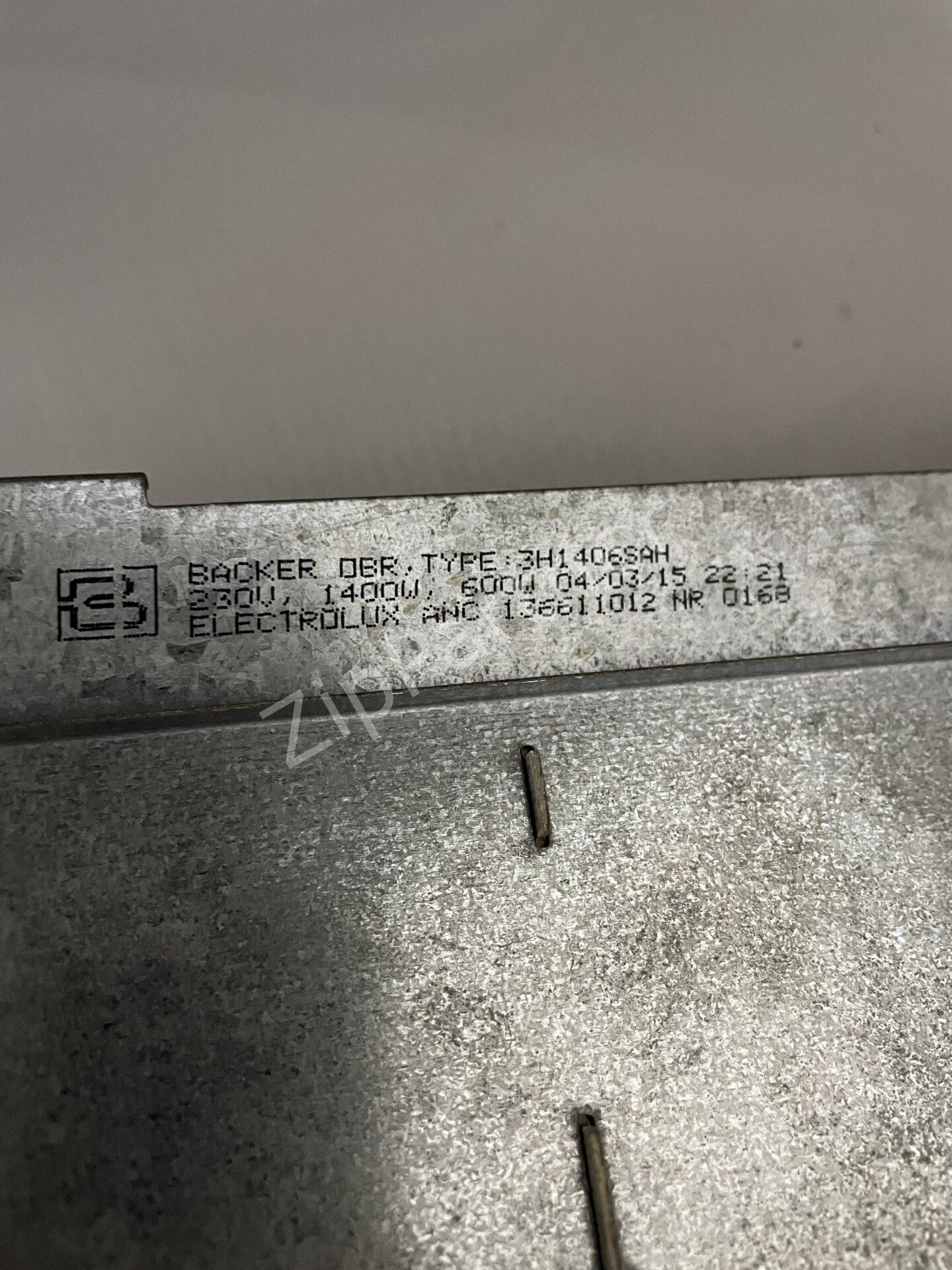 ТЭН AEG, Electrolux, Zanussi 1400W-600W, 136611012 (б/у) — изображение 6