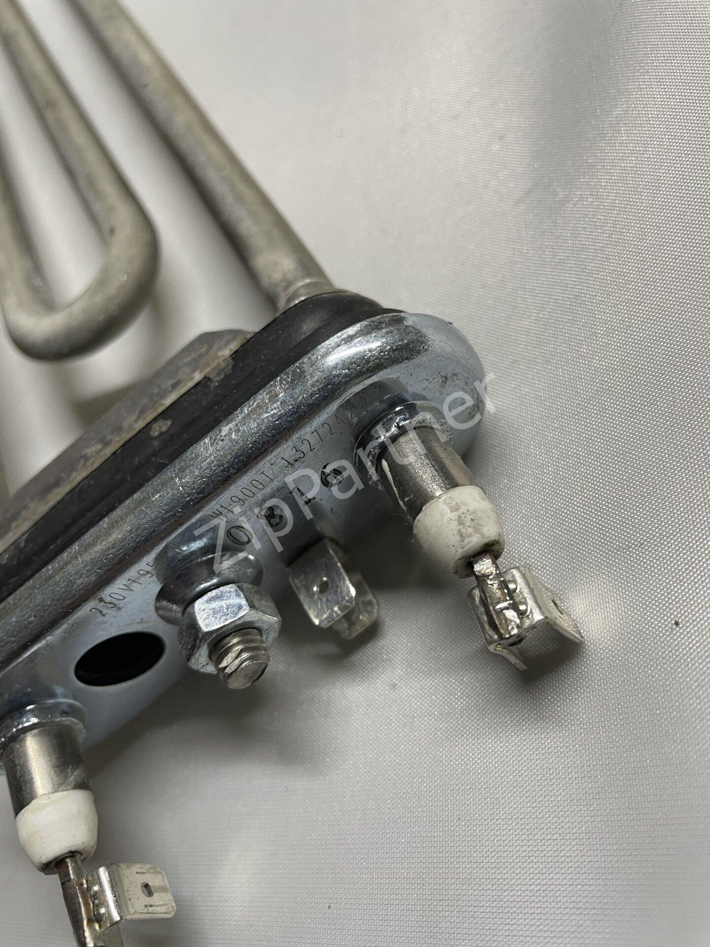 ТЭН AEG, Electrolux, Zanussi 1950W, 235мм, 4 клеммы, прямой, с отверстием HTR008ZN (б/у) — изображение 5