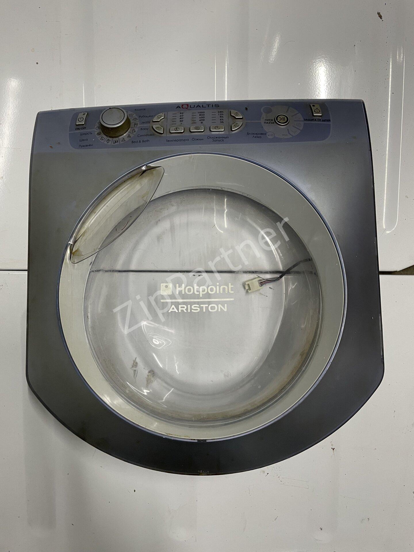 Люк с индикацией Ariston Indesit C00274823 (б/у) фото #1