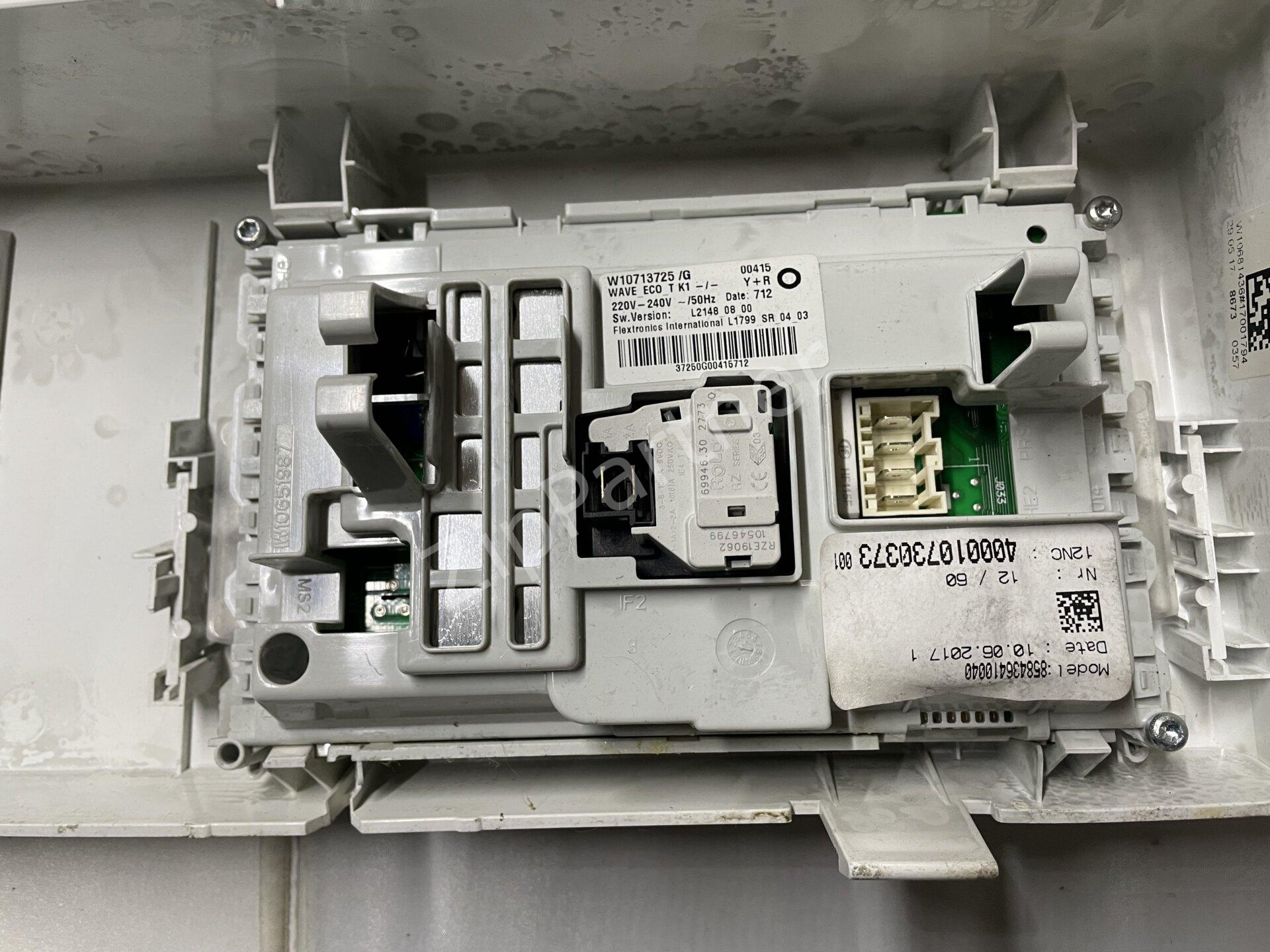 Модуль управления Ariston Indesit W10713725/G+W10710356-A (б/у) фото #3