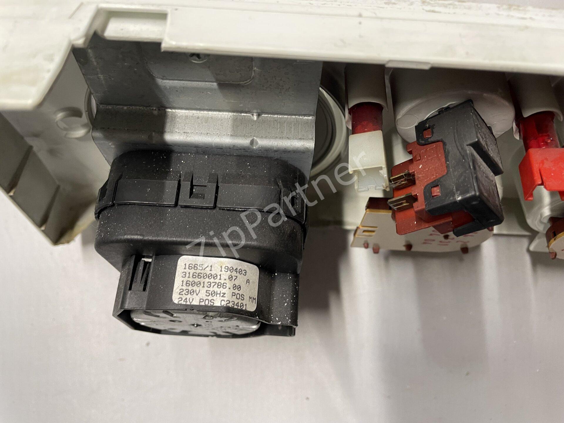 Модуль индикации 1665/1 31660001.07 Ariston Indesit (б/у) фото #4