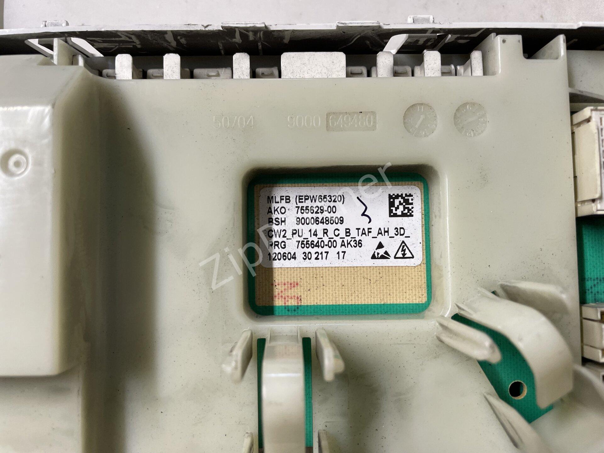 Модуль управления Bosch, Siemens 9000648509, 111239 (б/у) — изображение 3