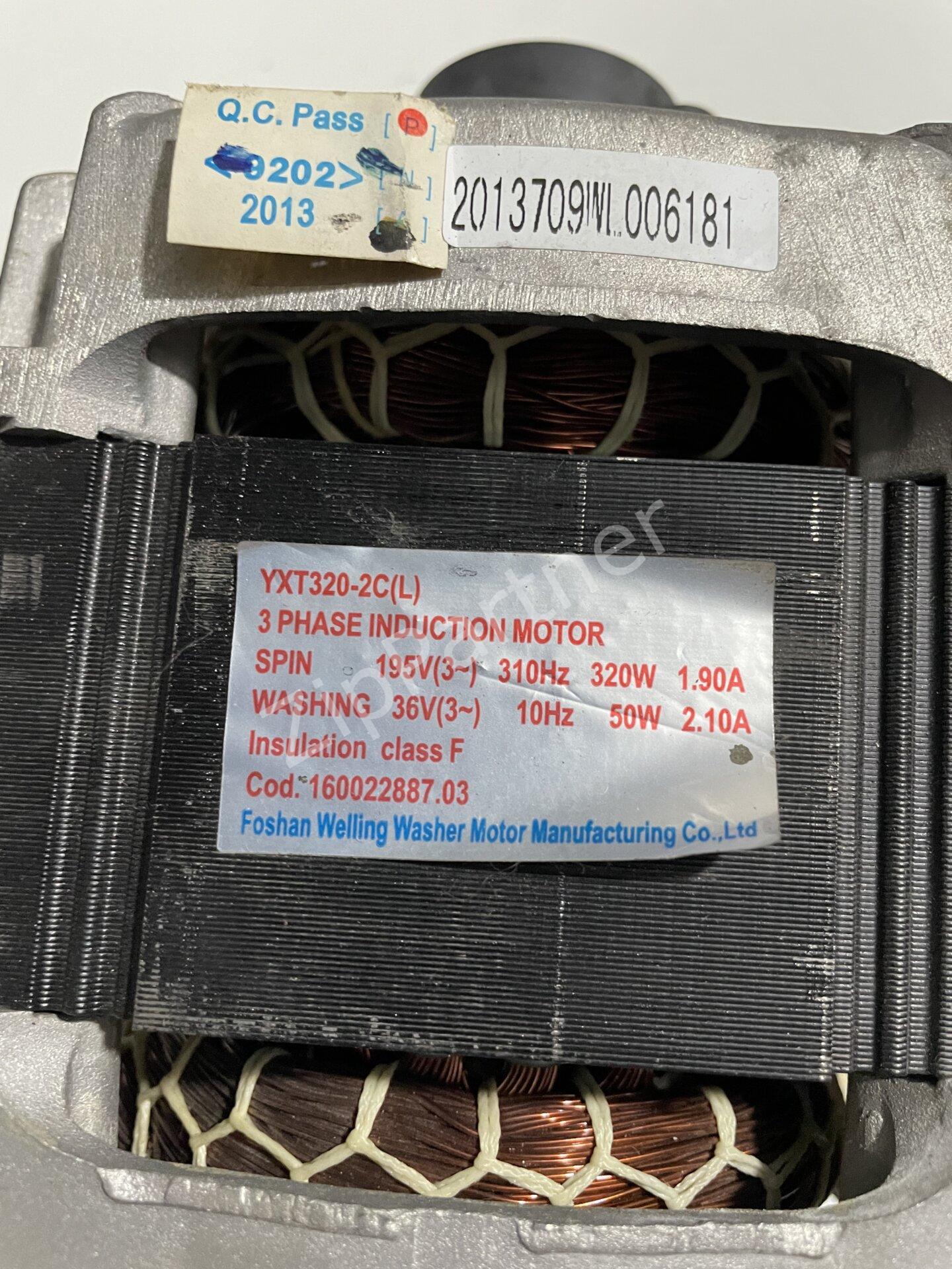Двигатель YXT320-2C(L) Ariston Indesit (б/у) фото #5