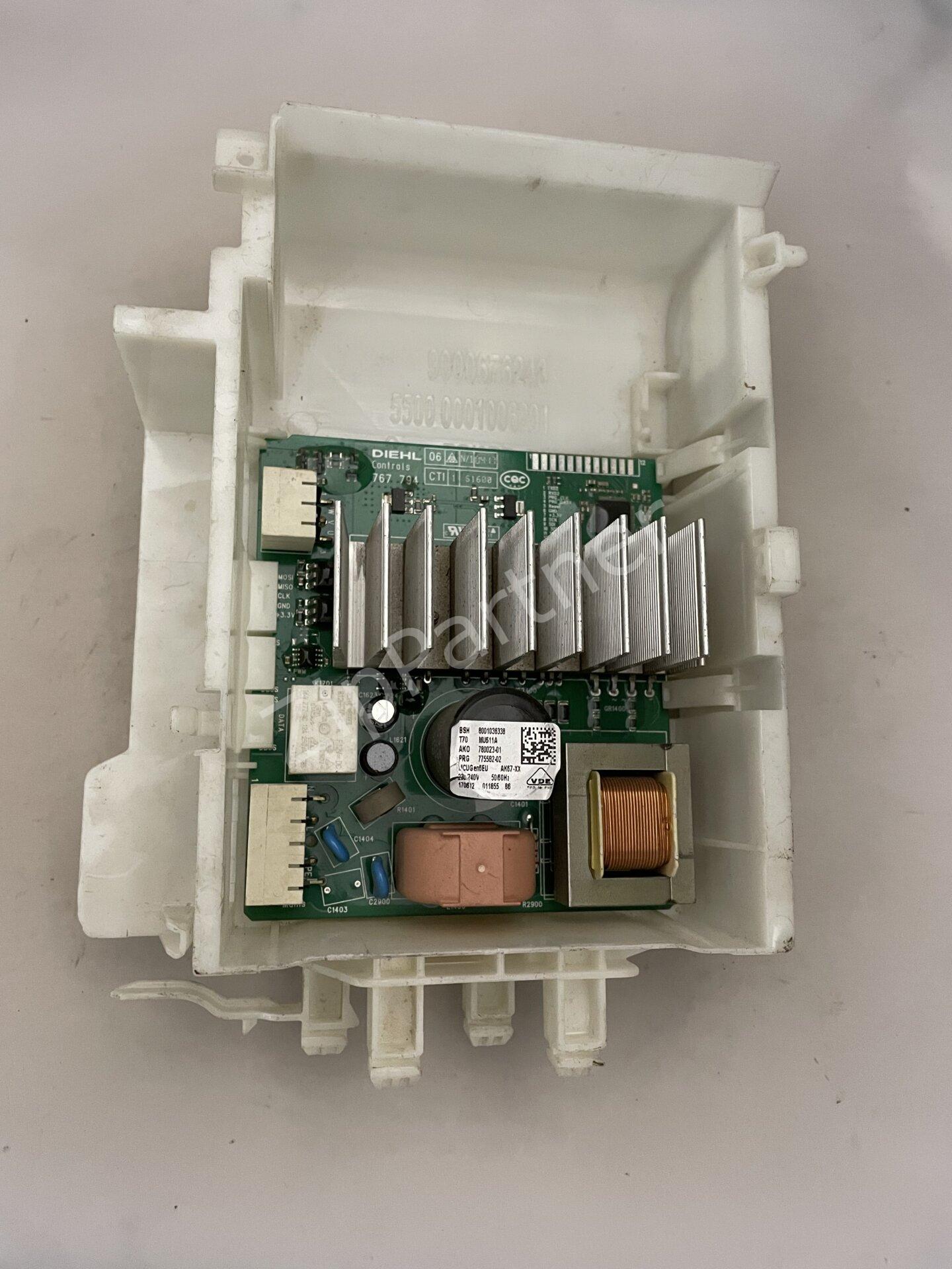Плата двигателя 8001036338 Bosch Siemens (б/у) фото #1