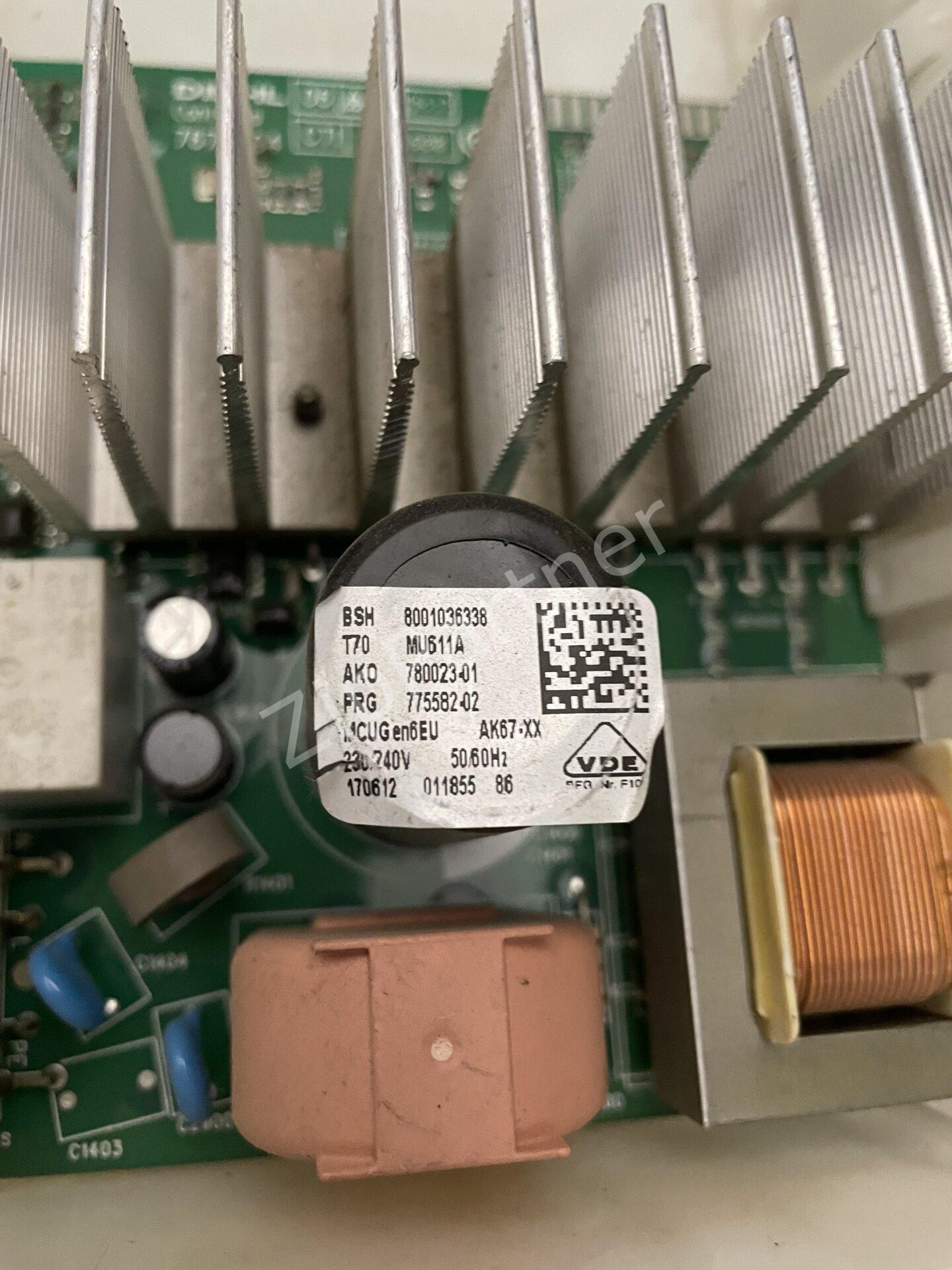 Плата двигателя 8001036338 Bosch Siemens (б/у) фото #2
