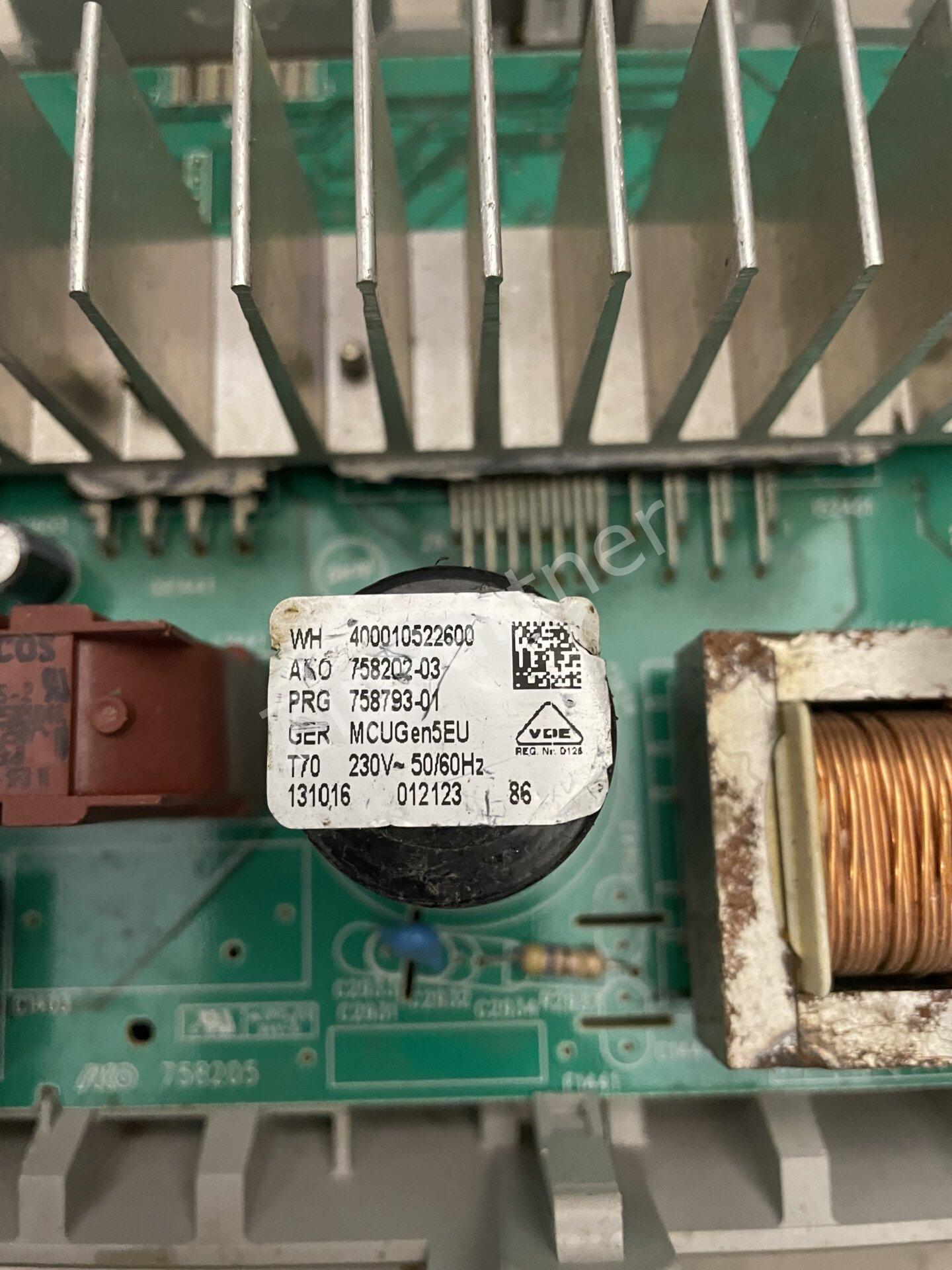 Плата двигателя 400010522600 758202-03 Bauknecht Whirlpool фото #2