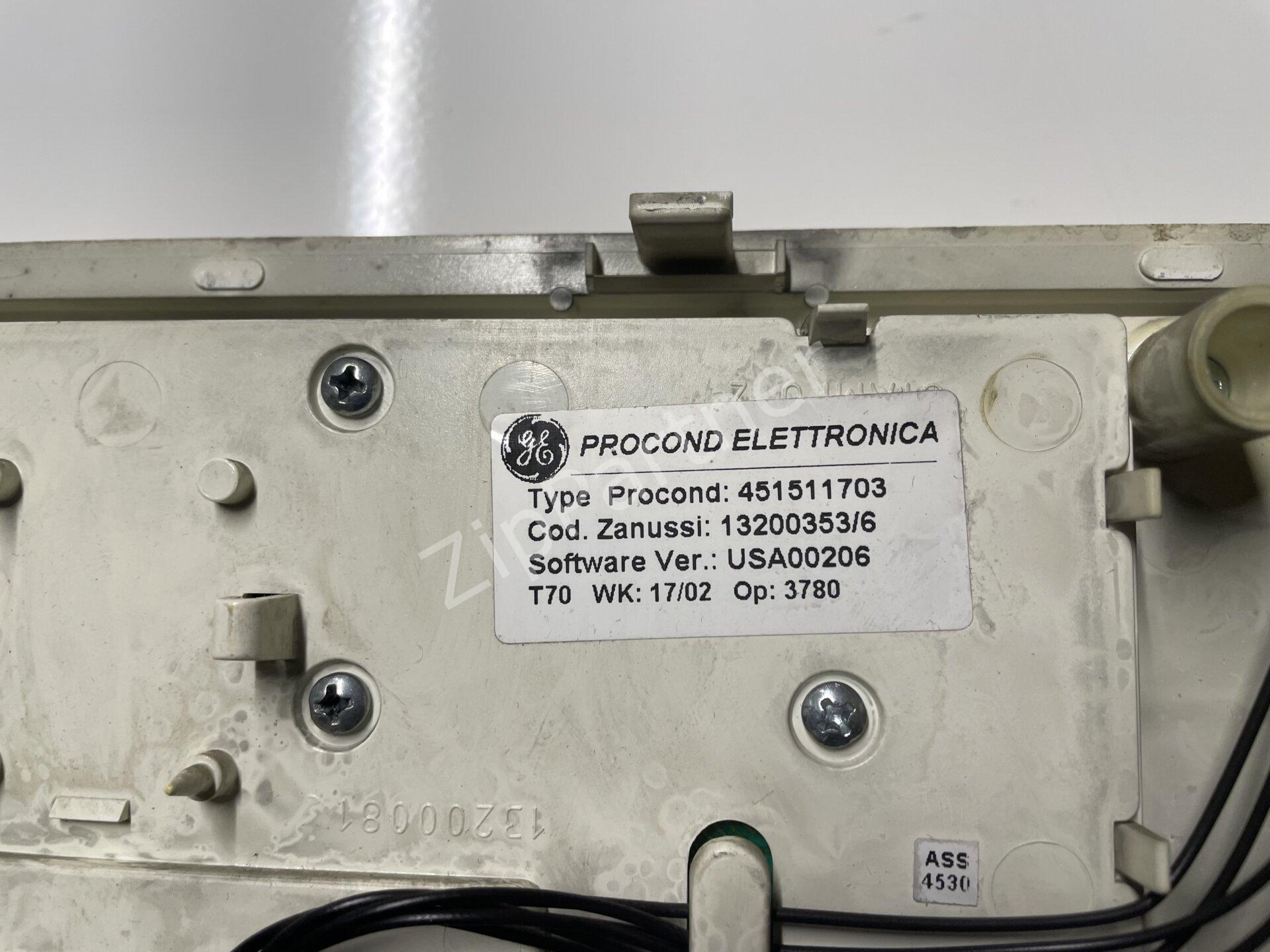 Модуль индикации AEG Electrolux Zanussi 451511703 (б/у) фото #3